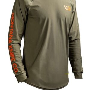 MKC LS PERFORMANCE CREW - FADED OLIVE